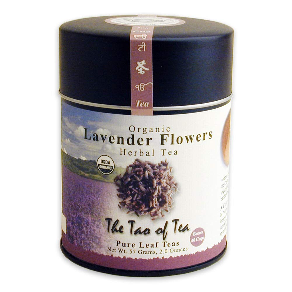 The Tao of Tea Lavender Herbal Tea Loose Leaf 2 Ounce Tin