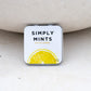 Simply Mints | Peppermint & Lemon Breath Mints Variety Pack | Pack Of Six (180 Pieces Total) | Zesty & Refreshing + Aspartame-Fr