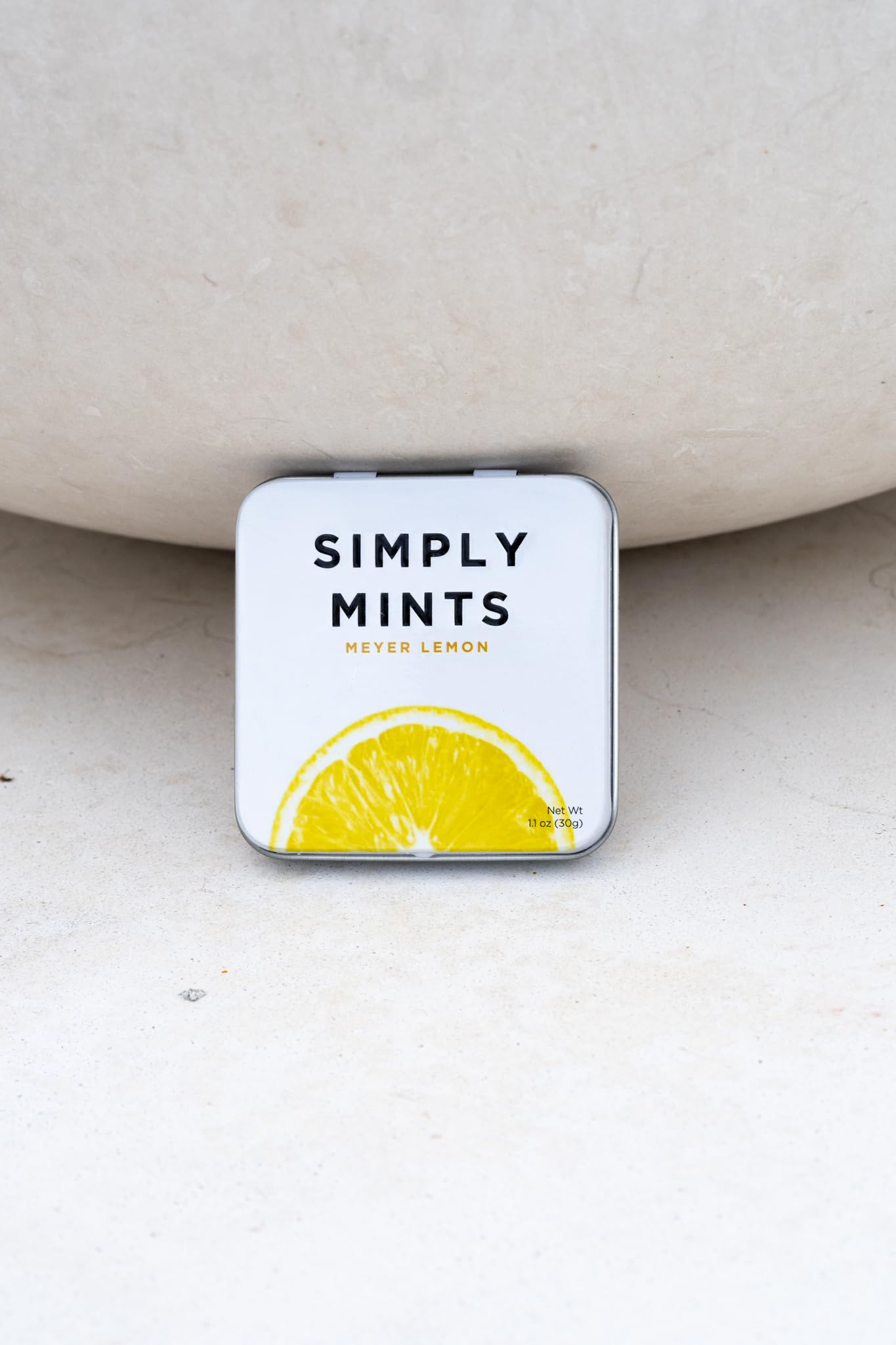Simply Mints | Peppermint & Lemon Breath Mints Variety Pack | Pack Of Six (180 Pieces Total) | Zesty & Refreshing + Aspartame-Fr