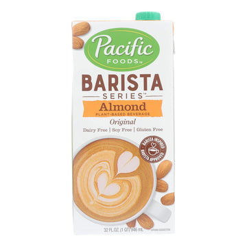 Pacific Barista Series Original Almond Beverage 32 Oz Pack Of 12