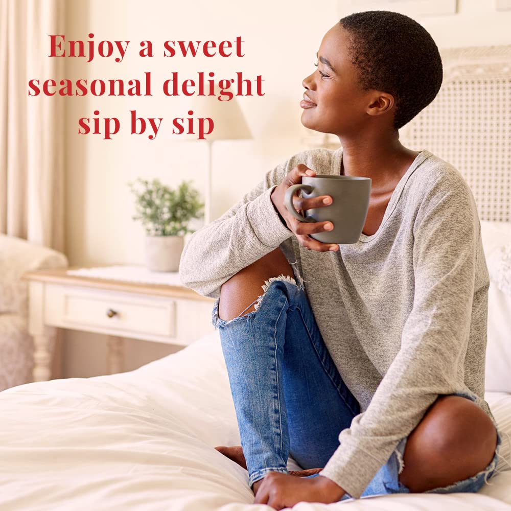 The Republic of Tea Holiday Gift Tea, Naturally Caffeinated, 50 Tea Bags