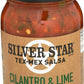 Silver Star Salsa, Cilantro & Lime Salsa, Medium, 16 oz