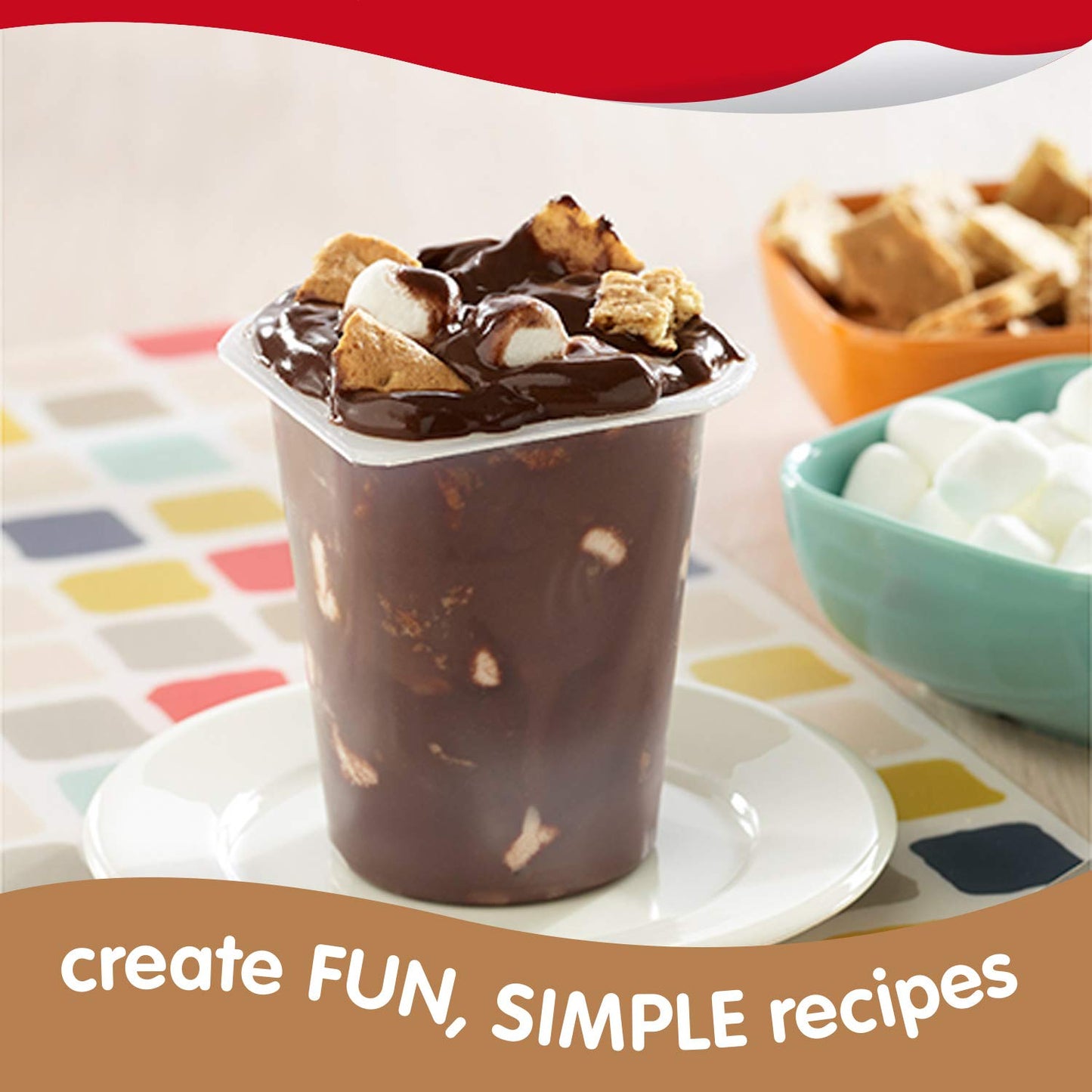 Super Snack Pack Chocolate Pudding Cups, 6 Count, 8 Pack