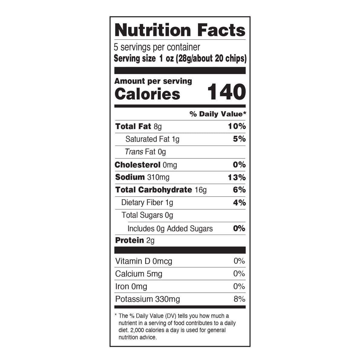 Dirty Potato Chips Dirty Kettle Chips Bag, Salt And Vinegar, 4.75 Oz., 12 Count, 4.75 Ounce (Pack Of 12)