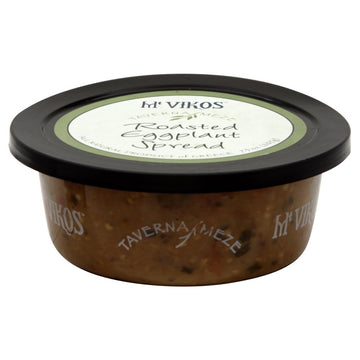 MT VIKOS EGGPLANT RSTD SPRD, 7.3 OZ