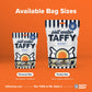 Taffy Shop G.O.A.T, Ginger Apricot Turmeric Salt Water Taffy - Gourmet Soft Chewy Candy, Bulk Sweet Snack, Fresh Gift & Gluten-F