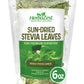 HerbaZest Sun-Dried Stevia Leaves - Premium Whole Stevia Leaf - 6oz Zero-Calorie Sugar Substitute for Beverages