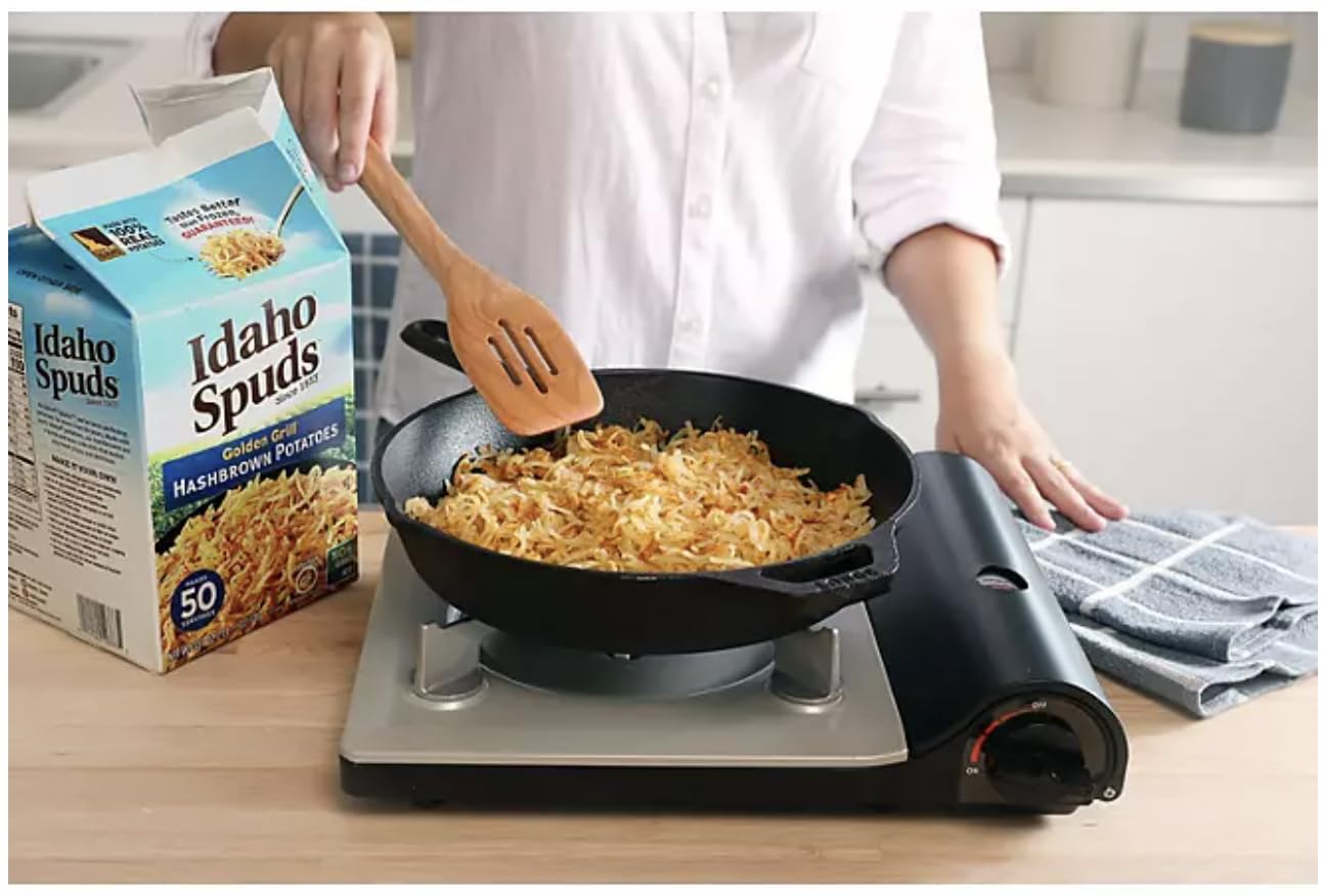 Idaho Golden Grill Hashbrown Potatoes, 33Oz. Per Carton, Makes 50 Servings, Non-Gmo, Gluten Free
