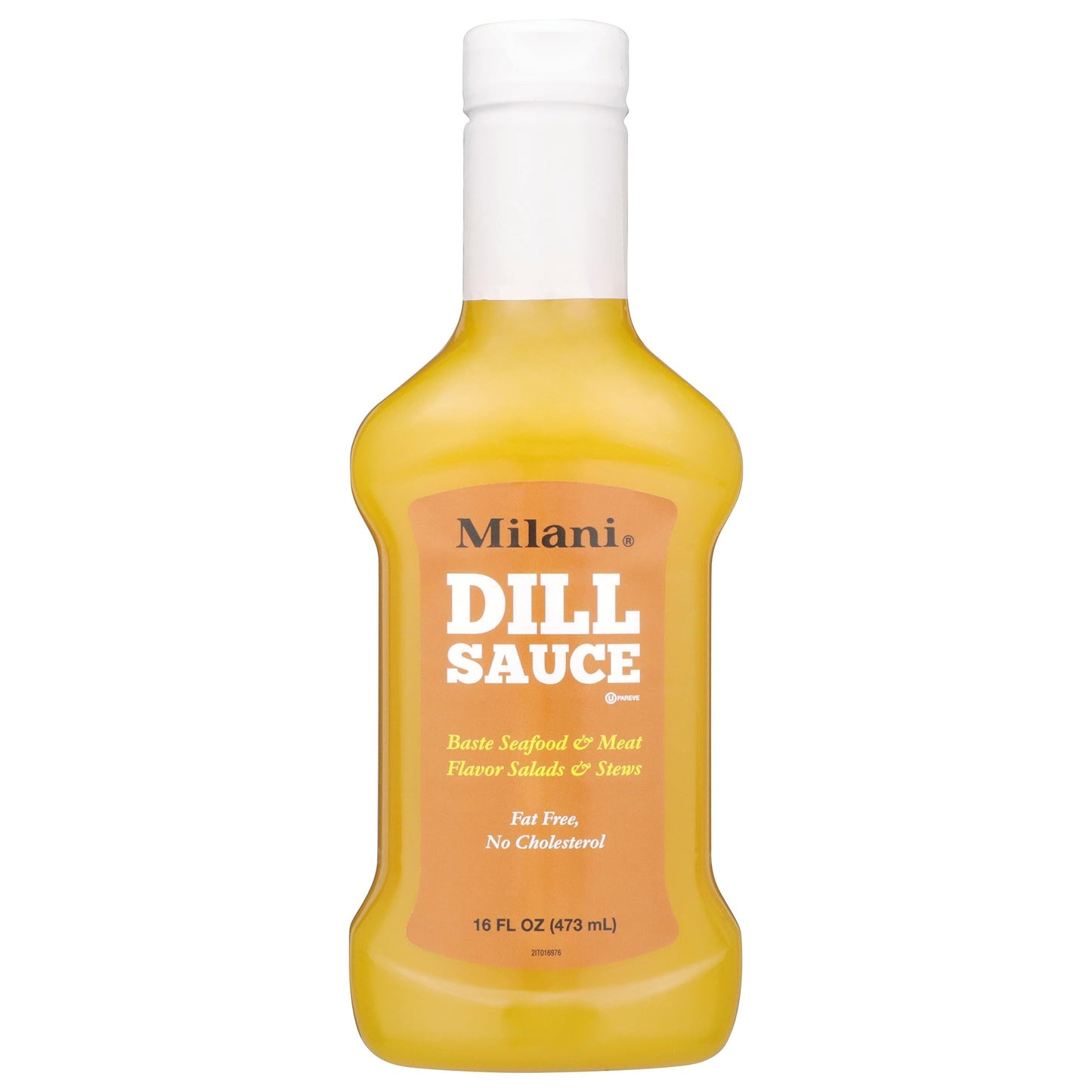 Milani Dill Sauce All-Purpose Sauce, Tangy Flavor, Fat Free, 16 fl oz Bottle