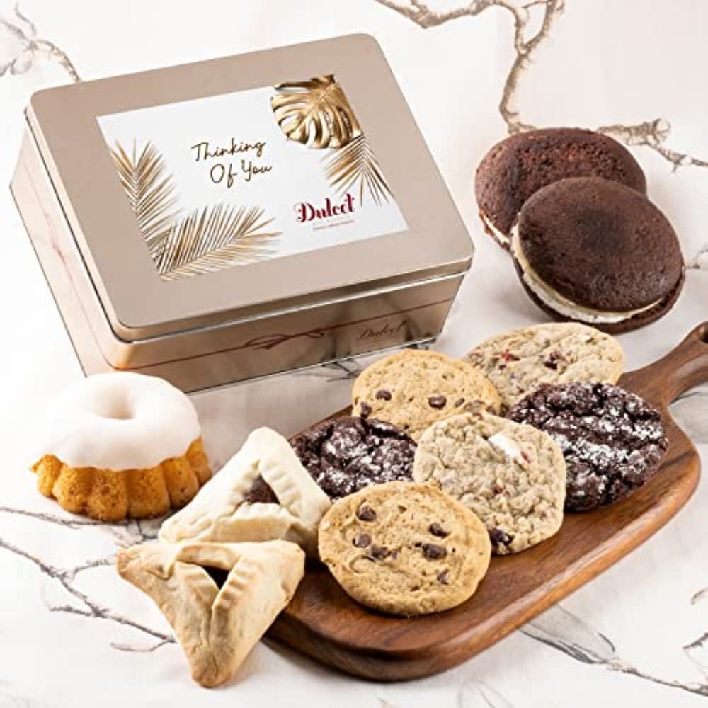 Thinking of You Food Gift Baskets for Women, Men, Mom, Dad, Son, Daughter, Siblings, Friends & Co-Workers Food Gifts By Dulcet G