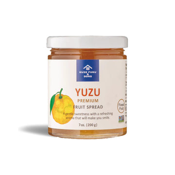 [Kuze Fuku & Sons] Yuzu Fruit Spread, Premium Japanese Citrus Marmalade, Natural Fruit Jam, No Artificial Additives (7 Oz /207.1