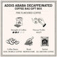 Bacha Coffee | Addis Ababa Decaffeinated Fine Flavoured, 100% Arabica Beans, Medium Roast, 12 * 12G Individually Wrapped 100% Ar