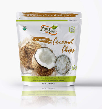 Anna And Sarah Organic Coconut Chips In Resealable Bag, 1.5 Lbs