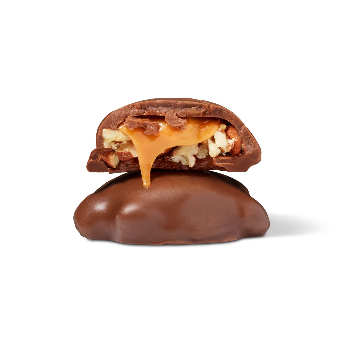 DeMets Turtles Milk Chocolate Caramel Nut Cluster (17.5 Ounce, 1 Bag) | Original Pecan | Perfect Grab-N-Go Snack or Sit & Savor