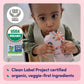Cerebelly Baby Food Pouches Stage 1 - Sweet Potato Peach Smoothie (4 oz, Pack of 12) - Healthy Kids Snacks - Organic Fruit & Veg