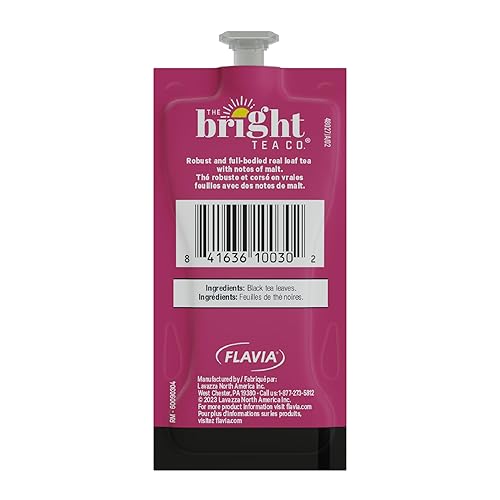 FLAVIA English Breakfast Tea, 100 Count, Model B507, For Use with FLAVIA Brewing Systems