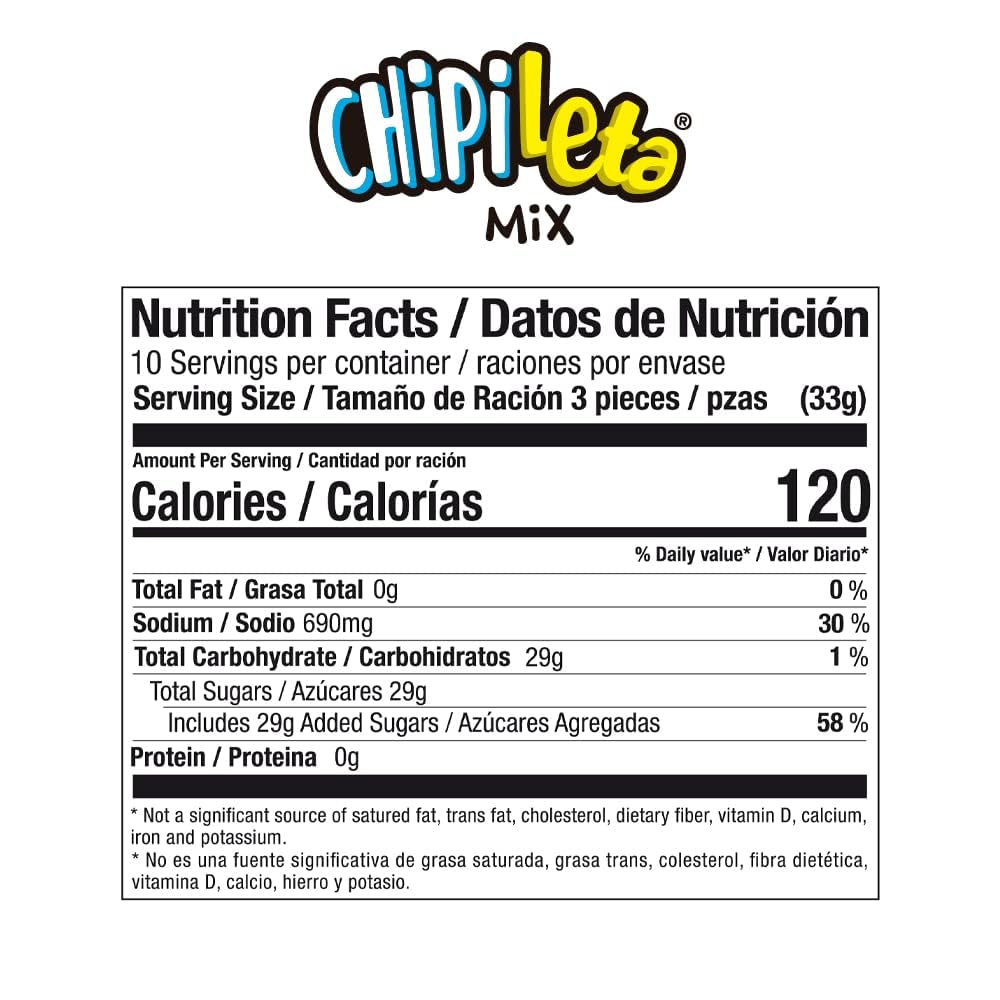 Generic Anahuac Chipileta Mix Paleta Lollipop Candy Orange, Chamoy, And Watermelon (30-Pieces Pack)