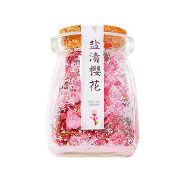 Ren Xin Chang Sakura Cherry Blossom Tea 80G/2.82Oz - Salt-Pickled Cherry Blossoms Birthday Gift Idea For Her, Wife, Girlfriend,
