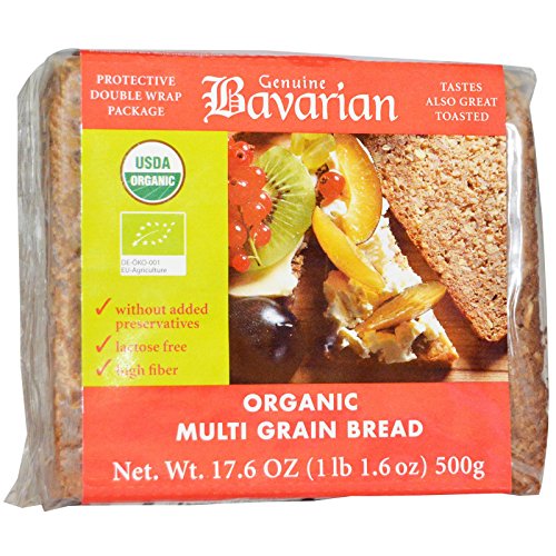Bavarian Bread, Bread Multi Grain Organic, 17.6 Ounce