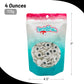 Large Spooky Eye Toppers - 4 oz Resealable Stand Up Candy Bag - Edible Baking Decorations - Funny Googly Eyes for Cupcakes, Cake
