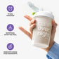 Oats Overnight Blueberry Cobbler Breakfast Shake, Vegan, 20g Protein, Gluten Free, 2.5 oz (Pack of 16)