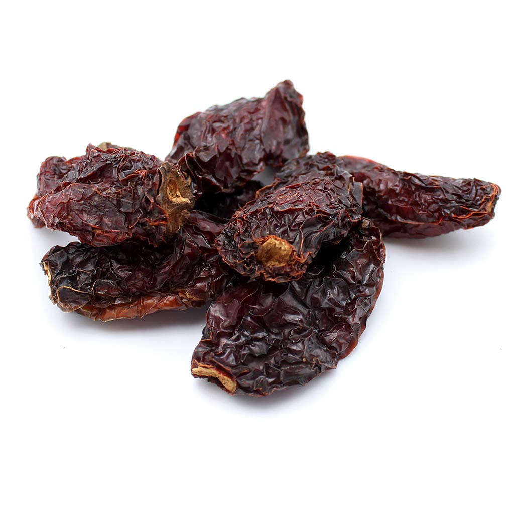 4oz Morita Chipotle Dried Whole Chile Seco Peppers, Chili Pods for Authentic Mexican Food, Heat-Sealed Resealable Bag