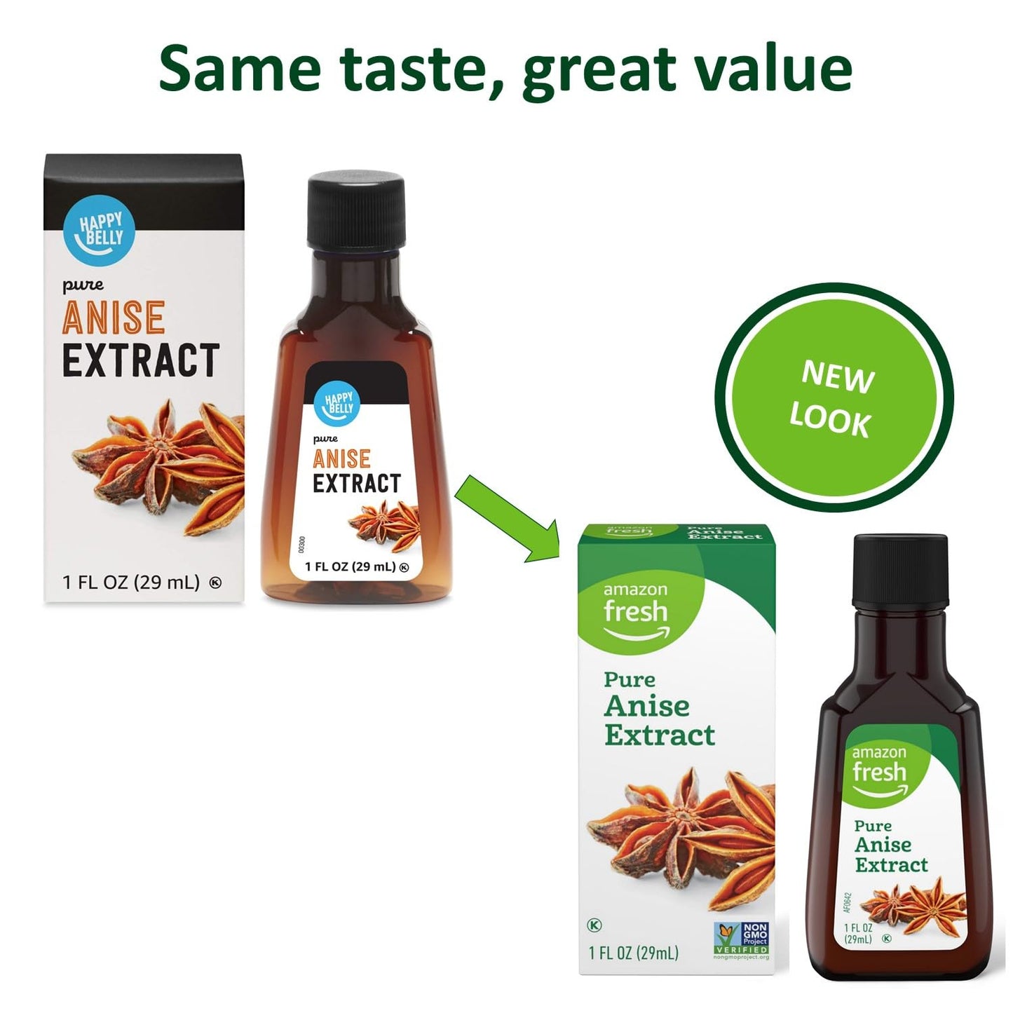 large online retailer Fresh Pure Anise Extract, 1 Fl Oz, Previously Happy Belly, Pack of 1