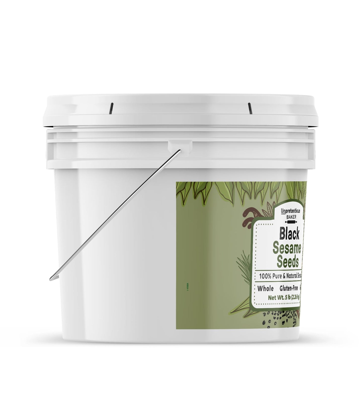 Unpretentious Black Sesame Seeds, 1 Gallon, Whole, Natural, And Nutty Flavor