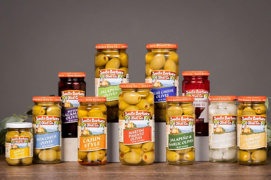 SANTA BARBARA OLIVE CO Pimento Martini Olives, Pack of 2, 10 oz Total