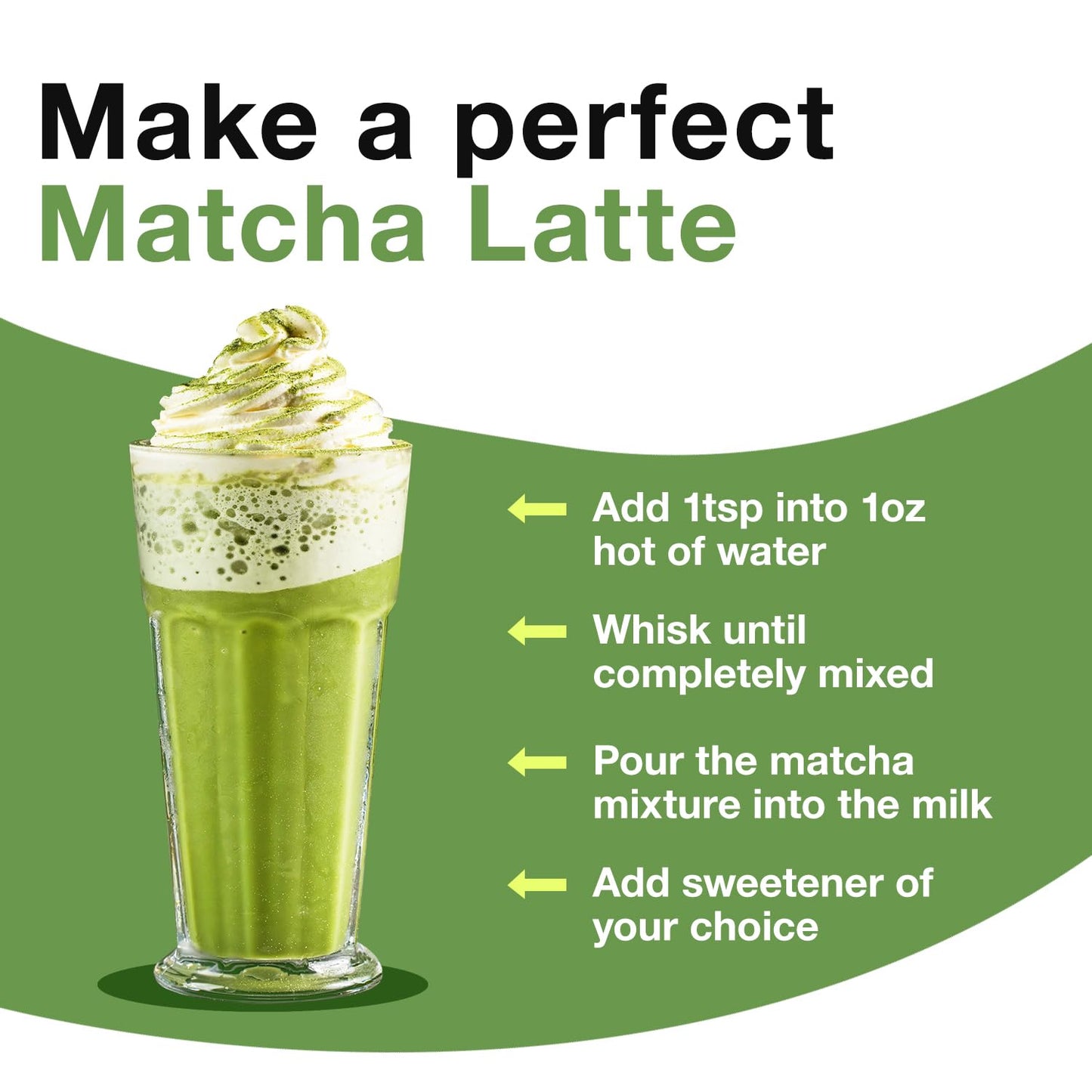 Matcha Green Tea Powder-4Oz(113G) Tin, 100% Natural & Pure, Ceremonial Grade, No Additives Or Fillers, No Gmo