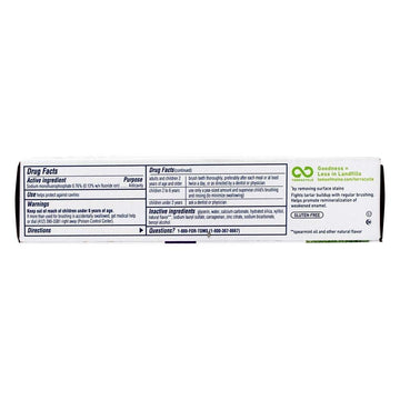 Toms Of Maine Natural Whole Care Spearmint Anticavity Toothpaste With Fluoride, 4 Ounce - 6 Per Case.