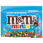 M&MS Minis Milk Chocolate Christmas Candy  Sharing Size  9.4 oz Resealable Bulk Candy Bag