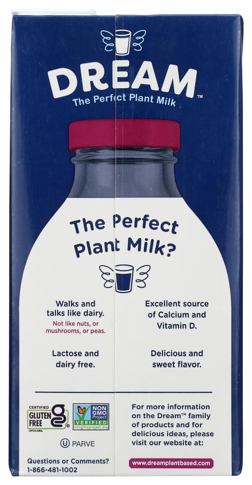 Rice Dream Enriched Vanilla Fresh Rice Drink, 64 Ounce - 6 Per Case.