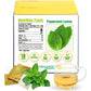 Soilmount Organic Peppermint Leaf Tea - Caffeine-Free Herbal Tea - 18 Tea Bags