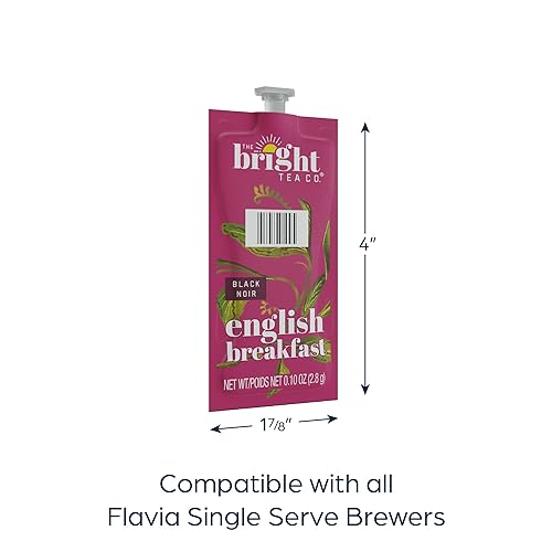 FLAVIA English Breakfast Tea, 100 Count, Model B507, For Use with FLAVIA Brewing Systems