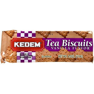 Kedem Vanilla Tea Biscuit, 4.2 Oz
