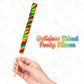 6 Jumbo Rainbow Lollipops 12'' Inch Individually Wrapped (Non Broken), Mixed Fruit Flavor One Foot Long Suckers Carnival Lollipo