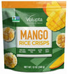 Volupta Mango Rice Crisps, Gluten Free, Made with Real Mango, Preservative Free, Light and Crispy Snack, 12 oz