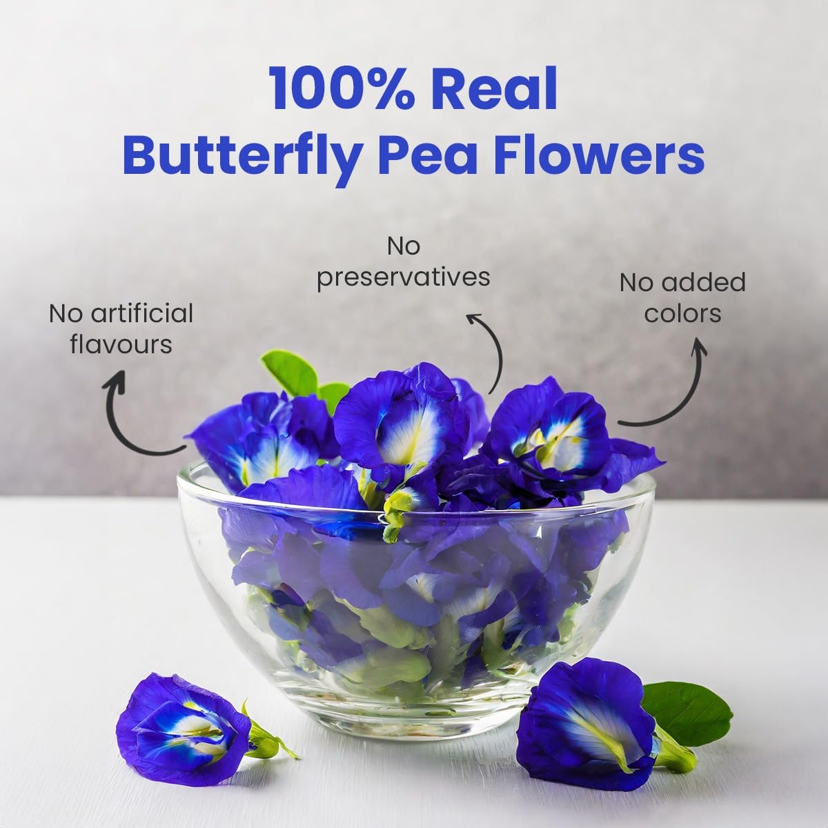 BLUE TEA Butterfly Pea Flower Tea Bags - Natural Blue Iced Tea - 30 Count - Gluten Free, Non-GMO, Premium Tin Pack
