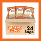 DICK & JANE EDUCATIONAL SNACKS - Nut-Free Kids Snacks, 1 Ounce (Pack of 24) - All-Natural, Food & Nutrition Edition