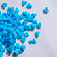 NIPEOR Red Heart Shapes Sprinkles for Cake Decorating - 3.53 oz - Seablue Heart