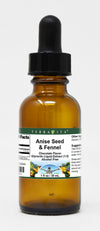 Anise Seed & Fennel Glycerite Liquid Extract (1:5) - Chocolate Flavored (1 oz, ZIN: 522040)