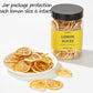 Premium Dried Lemon Slices 3 Oz/85G,Dehydrated Dry Lemon.100% Natural & No Additives,No Sugar Added.