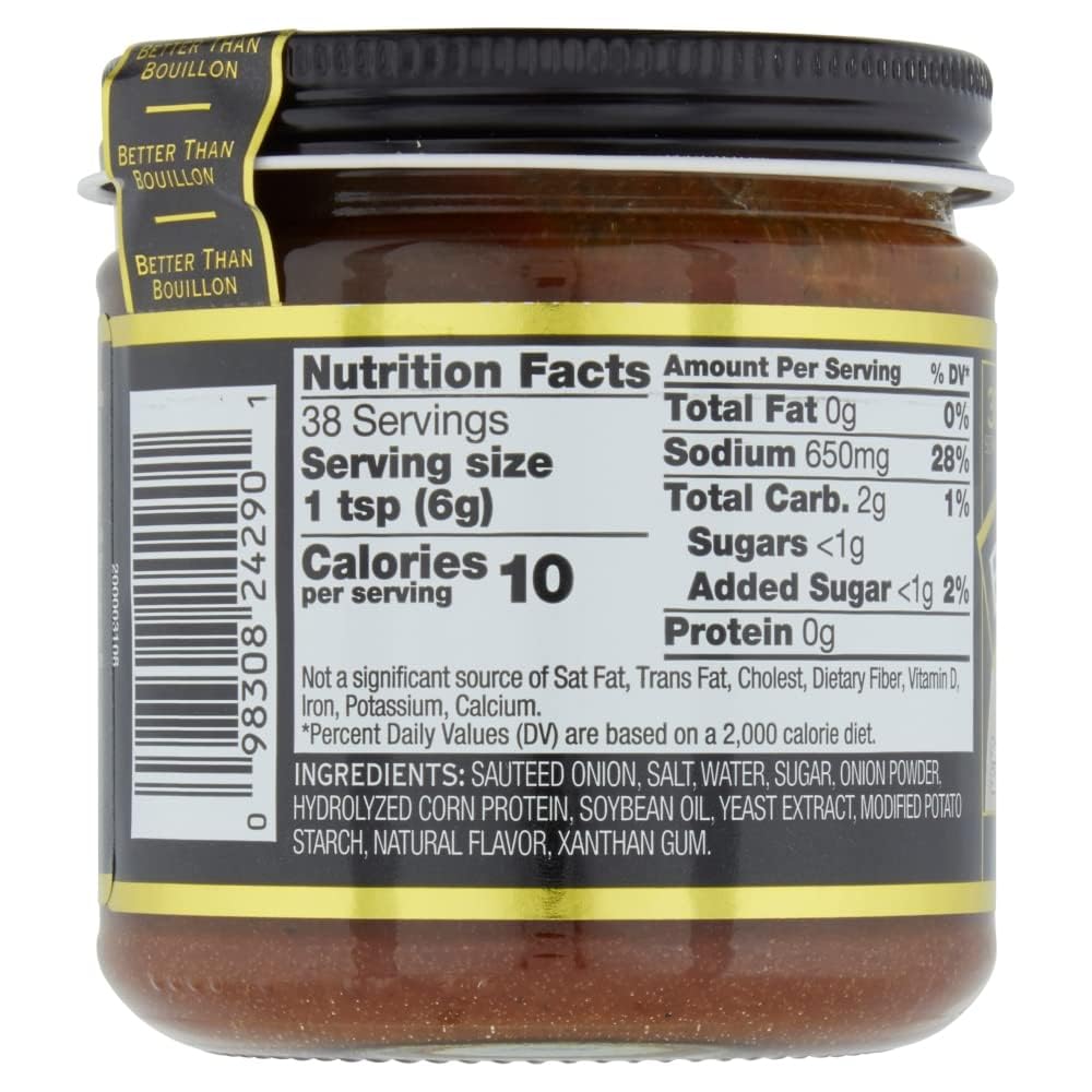 Better Than Bouillon Sauteed Onion Base + Reduced Sodium Vegetable Base (Variety Pack)