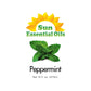 Sun Essential Oils 16Oz - Peppermint Essential Oil - 16 Fluid Ounces