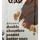 Theo Chocolate - Peanut Butter Cupdouble Chocolate - Case Of 12-1.3 Oz