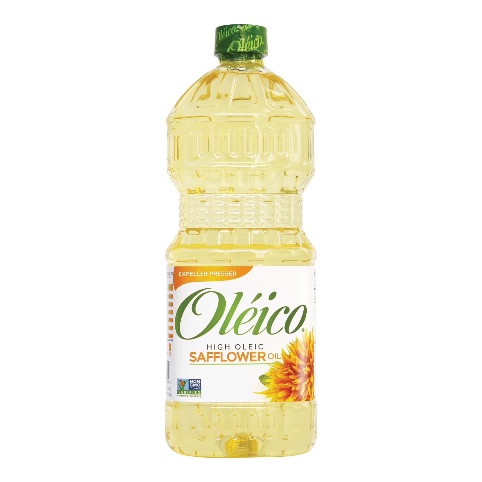 Oleico Safflower Oil - High Oleic, Non-GMO, Kosher, Expeller Pressed - 32.3 fl oz