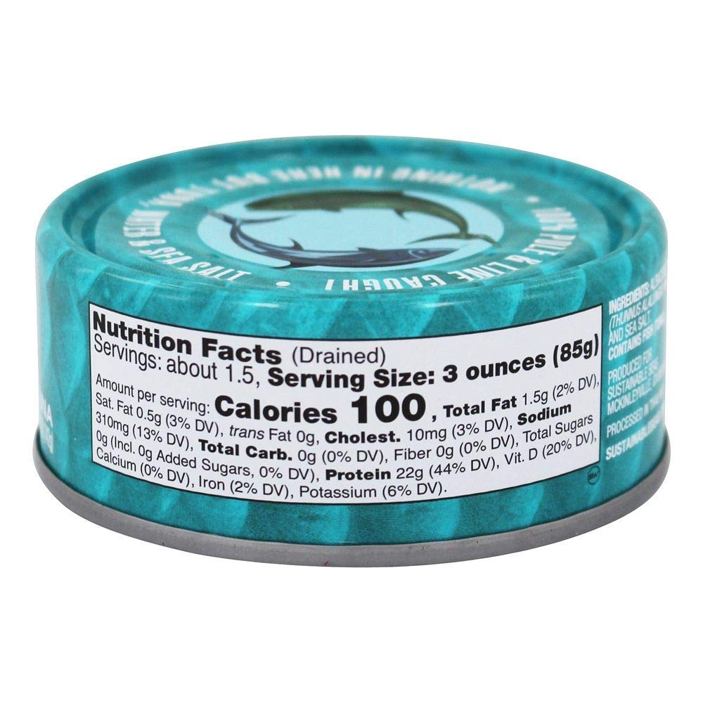 Sustainable Seas - Tuna Albcore Chnk In H2O - Case Of 12 - 5 Oz(D0102H7Aueg.)