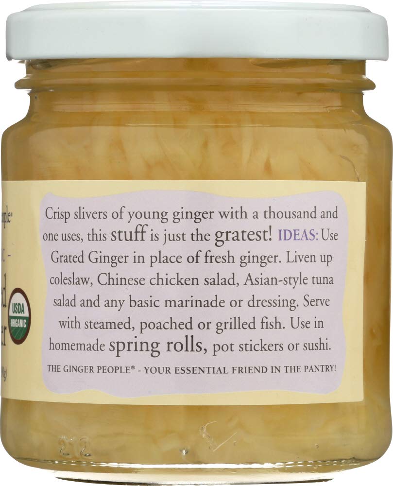 Organic Grated Ginger, Made In Fiji, 6.7 Ounces (Pack Of 2)