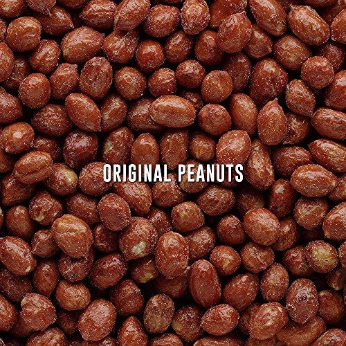 malt-inspired NUTS Original Peanuts - Sweet & Salty Snacks, Gluten Free, Low Sodium, 41oz Family Size Resealable Jar (Pack of 2)